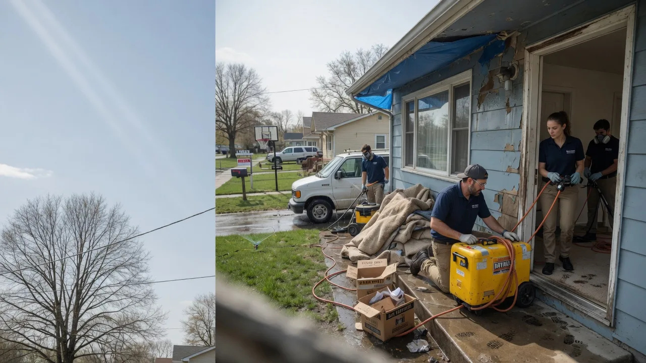 Basement Flood Cleanup in Campaign, TN near me